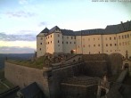 Archiv Foto Webcam Festung Königstein: Eingangsbereich 19:00