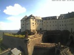 Archiv Foto Webcam Festung Königstein: Eingangsbereich 09:00