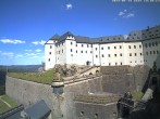 Archiv Foto Webcam Festung Königstein: Eingangsbereich 13:00