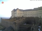 Archived image Webcam Fort Koenigstein entrance area 07:00