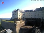 Archived image Webcam Fort Koenigstein entrance area 09:00