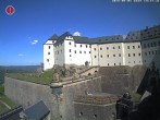 Archiv Foto Webcam Festung Königstein: Eingangsbereich 13:00