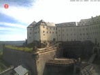 Archiv Foto Webcam Festung Königstein: Eingangsbereich 09:00