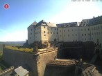 Archiv Foto Webcam Festung Königstein: Eingangsbereich 09:00
