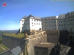 Archiv Foto Webcam Festung Königstein: Eingangsbereich 11:00