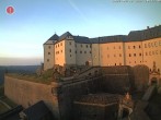 Archiv Foto Webcam Festung Königstein: Eingangsbereich 19:00