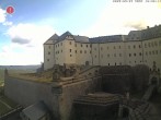 Archiv Foto Webcam Festung Königstein: Eingangsbereich 09:00
