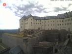 Archiv Foto Webcam Festung Königstein: Eingangsbereich 13:00