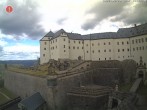 Archiv Foto Webcam Festung Königstein: Eingangsbereich 13:00