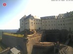 Archiv Foto Webcam Festung Königstein: Eingangsbereich 09:00
