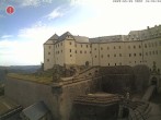 Archiv Foto Webcam Festung Königstein: Eingangsbereich 09:00