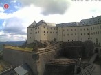 Archiv Foto Webcam Festung Königstein: Eingangsbereich 09:00