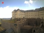Archiv Foto Webcam Festung Königstein: Eingangsbereich 11:00