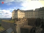 Archiv Foto Webcam Festung Königstein: Eingangsbereich 11:00