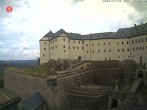 Archiv Foto Webcam Festung Königstein: Eingangsbereich 13:00
