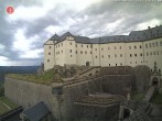 Archiv Foto Webcam Festung Königstein: Eingangsbereich 13:00