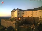 Archiv Foto Webcam Festung Königstein: Eingangsbereich 19:00