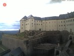 Archived image Webcam Fort Koenigstein entrance area 14:00