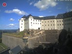 Archiv Foto Webcam Festung Königstein: Eingangsbereich 13:00
