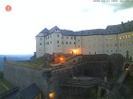 Archived image Webcam Fort Koenigstein entrance area 05:00