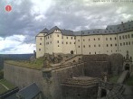 Archiv Foto Webcam Festung Königstein: Eingangsbereich 13:00