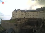 Archiv Foto Webcam Festung Königstein: Eingangsbereich 09:00