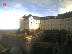 Archiv Foto Webcam Festung Königstein: Eingangsbereich 09:00