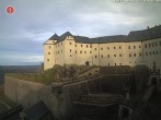 Archived image Webcam Fort Koenigstein entrance area 13:00