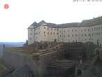 Archiv Foto Webcam Festung Königstein: Eingangsbereich 07:00