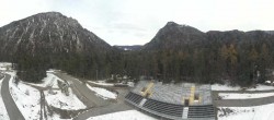 Archiv Foto Webcam Ruhpolding: Panorama Chiemgau Arena 11:00