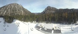 Archiv Foto Webcam Ruhpolding: Panorama Chiemgau Arena 11:00