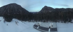 Archiv Foto Webcam Ruhpolding: Panorama Chiemgau Arena 15:00