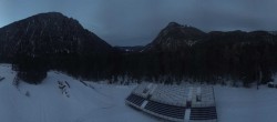 Archiv Foto Webcam Ruhpolding: Panorama Chiemgau Arena 17:00