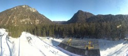 Archiv Foto Webcam Ruhpolding: Panorama Chiemgau Arena 09:00