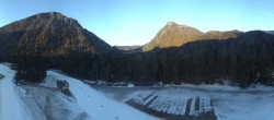 Archiv Foto Webcam Ruhpolding: Panorama Chiemgau Arena 15:00