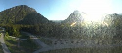 Archiv Foto Webcam Ruhpolding: Panorama Chiemgau Arena 06:00
