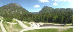 Archiv Foto Webcam Ruhpolding: Panorama Chiemgau Arena 11:00