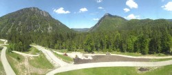 Archiv Foto Webcam Ruhpolding: Panorama Chiemgau Arena 13:00