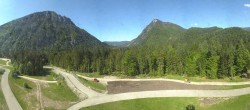 Archiv Foto Webcam Ruhpolding: Panorama Chiemgau Arena 15:00