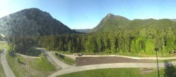Archiv Foto Webcam Ruhpolding: Panorama Chiemgau Arena 17:00