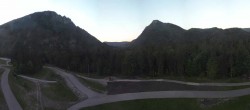 Archiv Foto Webcam Ruhpolding: Panorama Chiemgau Arena 21:00