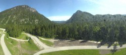 Archiv Foto Webcam Ruhpolding: Panorama Chiemgau Arena 09:00