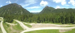 Archiv Foto Webcam Ruhpolding: Panorama Chiemgau Arena 13:00