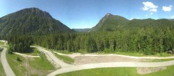 Archiv Foto Webcam Ruhpolding: Panorama Chiemgau Arena 15:00