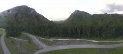 Archiv Foto Webcam Ruhpolding: Panorama Chiemgau Arena 19:00