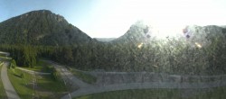 Archiv Foto Webcam Ruhpolding: Panorama Chiemgau Arena 06:00