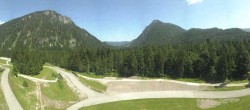 Archiv Foto Webcam Ruhpolding: Panorama Chiemgau Arena 11:00