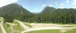 Archiv Foto Webcam Ruhpolding: Panorama Chiemgau Arena 13:00