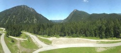 Archiv Foto Webcam Ruhpolding: Panorama Chiemgau Arena 13:00