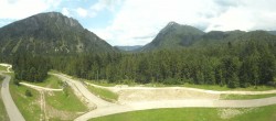 Archiv Foto Webcam Ruhpolding: Panorama Chiemgau Arena 13:00